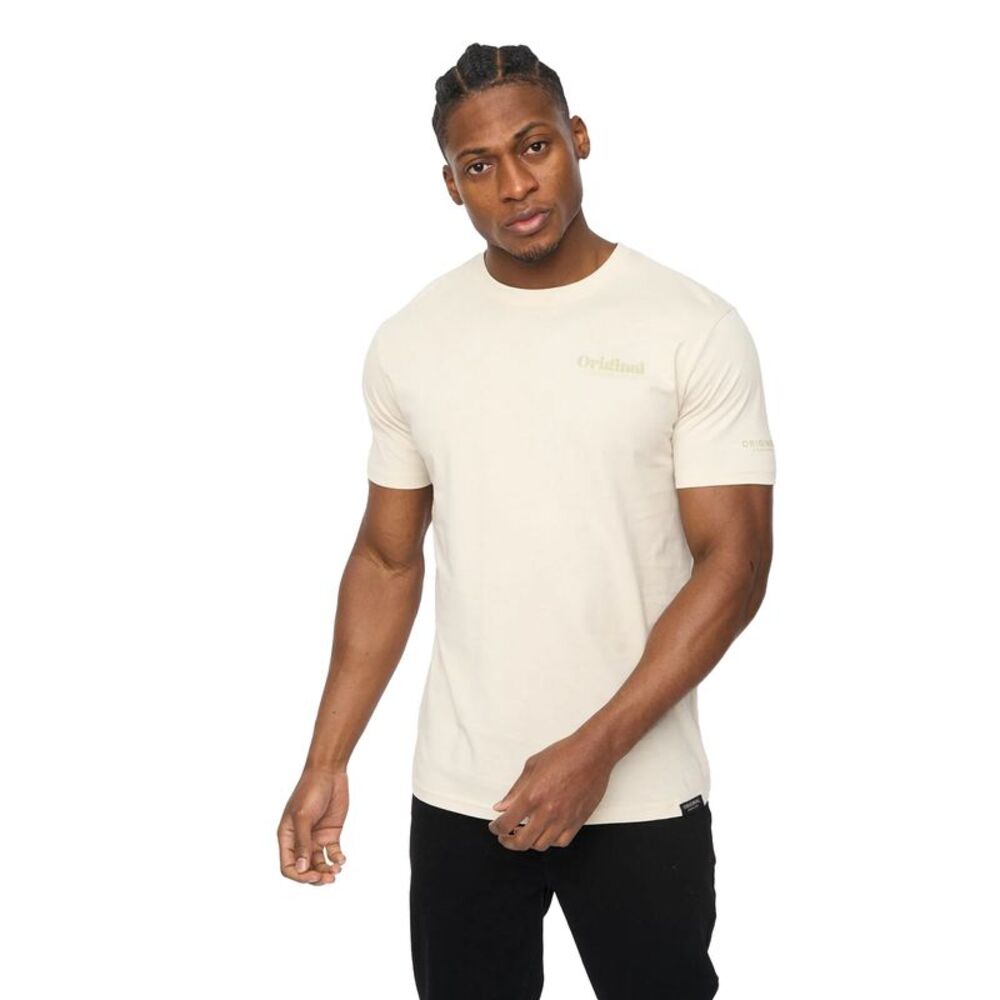 Crosshatch Mens Simtanks T-Shirt / Neutral